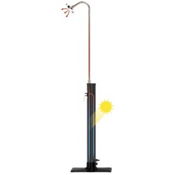 Bestway Douche d'extérieur Solar Flow Noir 8 L 531232531232
