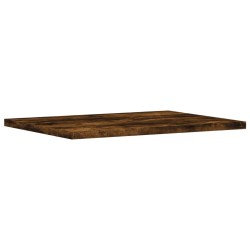 Étagères murales 4 pcs chêne fumé 40x30x1,5cm bois d'ingénierie 531233531233