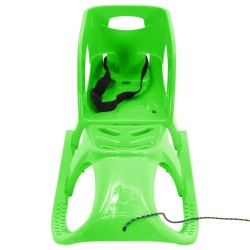 Traîneau avec siège Vert 102,5x40x23 cm Polypropylène 531240531240