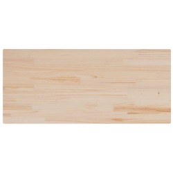 Dessus de table 90x40x1,7 cm rectangulaire bois de pin massif 531243531243