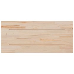 Dessus de table 90x40x1,7 cm rectangulaire bois de pin massif 531243531243
