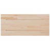 Dessus de table 90x40x1,7 cm rectangulaire bois de pin massif 531243531243