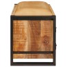 Banc de rangement avec tiroir Marron Bois de manguier massif 531244531244