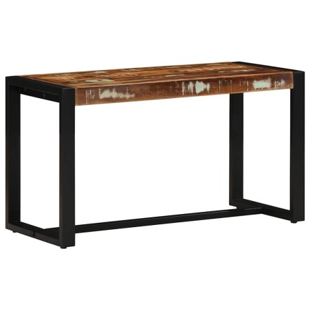 Banc multicolore 80x35x45 cm bois massif récupération 531245531245
