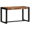 Banc multicolore 80x35x45 cm bois massif récupération 531245531245