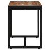 Banc multicolore 80x35x45 cm bois massif récupération 531245531245