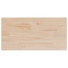 Dessus de table 2 pcs 80x40x1,7cm rectangulaire bois pin massif 531249531249