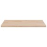 Dessus de table 2 pcs 80x40x1,7cm rectangulaire bois pin massif 531249531249