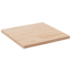 Dessus de table 50x50x1,7 cm carré bois de pin massif 531273531273