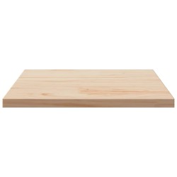 Dessus de table 50x50x1,7 cm carré bois de pin massif 531273531273