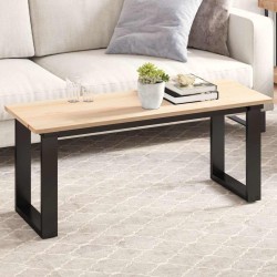 Dessus de table 110x40x1,7 cm rectangulaire bois de pin massif 531278531278