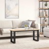 Dessus de table 110x40x1,7 cm rectangulaire bois de pin massif 531278531278