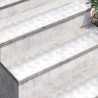 Nez de marche Rectangulaire 4 pcs Argenté 100 x 20 cm Aluminium 531280531280