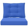 Coussin de canapé d'extérieur 2 pcs Turquoise Polyester 531286531286