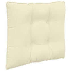 Coussin de canapé d'extérieur 3 pcs Crème Polyester 531289531289