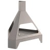 Braise Marron 50 x 43 x 52 cm Acier patiné 531292531292