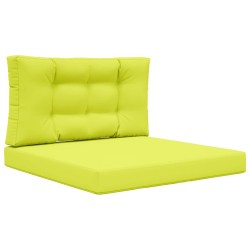 Coussin de canapé d'extérieur 2 pcs Vert Polyester 531293531293