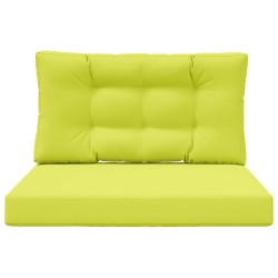 Coussin de canapé d'extérieur 2 pcs Vert Polyester 531293531293