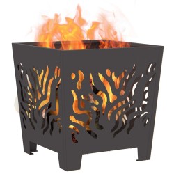 Braise Noir 40 x 40 x 40 cm Acier 531295531295