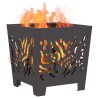 Braise Noir 40 x 40 x 40 cm Acier 531295531295