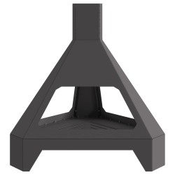 Braise Noir 50 x 43 x 52 cm Acier 531300531300