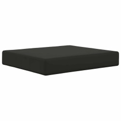 Coussin de canapé d'extérieur 2 pcs Noir Polyester 531303531303