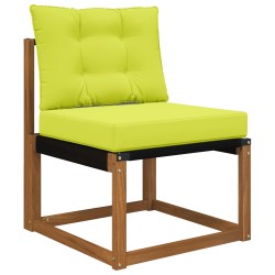 Coussin de canapé d'extérieur 2 pcs Vert Polyester 531306531306