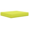 Coussin de canapé d'extérieur 2 pcs Vert Polyester 531306531306