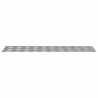 Nez de marche Rectangulaire 4 pcs Argenté 80 x 20 cm Aluminium 531308531308