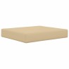 Coussin de canapé d'extérieur 2 pcs Beige Polyester 531311531311
