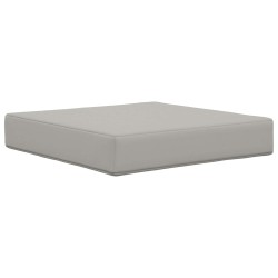 Coussin de canapé d'extérieur 3 pcs Gris Polyester 531321531321