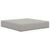 Coussin de canapé d'extérieur 3 pcs Gris Polyester 531321531321