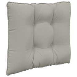 Coussin de canapé d'extérieur 3 pcs Gris Polyester 531321531321