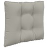 Coussin de canapé d'extérieur 3 pcs Gris Polyester 531321531321