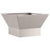 Foyer de cheminée Marron 60 x 60 x 35 cm Acier patiné 531327531327