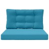 Coussin de canapé d'extérieur 2 pcs Bleu royal Polyester 531328531328