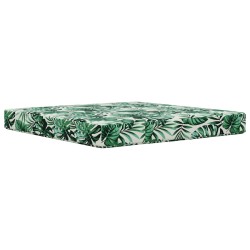Coussin de canapé d'extérieur 2 pcs Motif feuille Polyester 531329531329