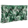 Coussin de canapé d'extérieur 2 pcs Motif feuille Polyester 531329531329