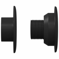 Roulements de table de baby-foot 10 pcs Noir 5 x 5 x 2,8 cm PP 531330531330