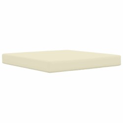 Coussin de canapé d'extérieur 3 pcs Crème Polyester 531333531333