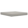 Coussin de canapé d'extérieur 3 pcs Gris Polyester 531334531334