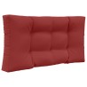 Coussin de canapé d'extérieur 2 pcs Bordeaux Polyester 531336531336