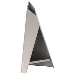 Foyer de cheminée Marron 58 x 40 x 100 cm Acier patiné 531339531339