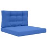 Coussin de canapé d'extérieur 2 pcs Turquoise Polyester 531348531348