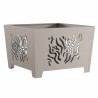 Braise Marron 60 x 60 x 40 cm Acier patiné 531351531351
