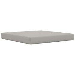 Coussin de canapé d'extérieur 2 pcs Gris Polyester 531353531353