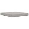 Coussin de canapé d'extérieur 2 pcs Gris Polyester 531353531353