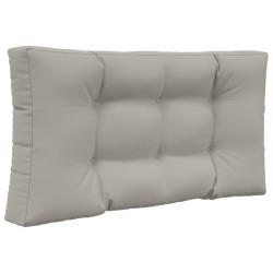 Coussin de canapé d'extérieur 2 pcs Gris Polyester 531353531353