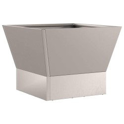 Foyer de cheminée Marron 40 x 40 x 35 cm Acier patiné 531354531354