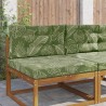 Coussin de canapé d'extérieur 2 pcs Modèle feuille Polyester 531361531361